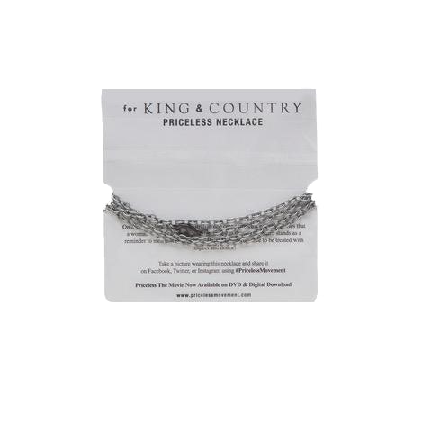 priceless necklace king and country