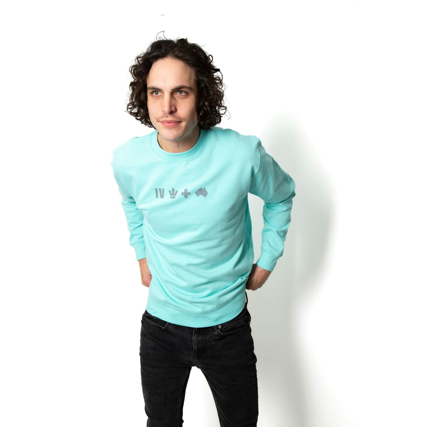 for KING & COUNTRY Symbol Crewneck - Teal