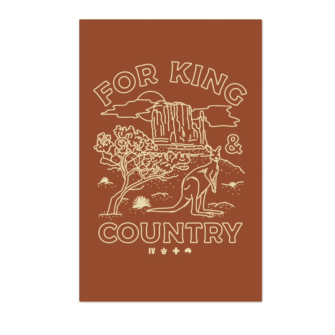 for KING & COUNTRY Desert Print