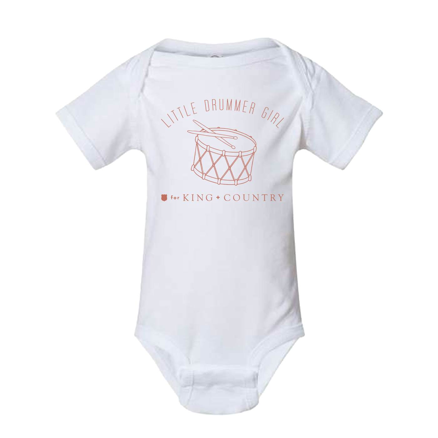 for KING & COUNTRY Drummer Boy + Girl Onesie