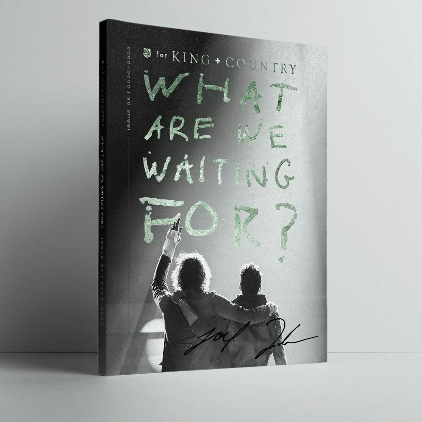 for KING & COUNTRY for KING + COUNTRY | What Are We Waiting For?  | Photobook [AUTOGRAPHED]