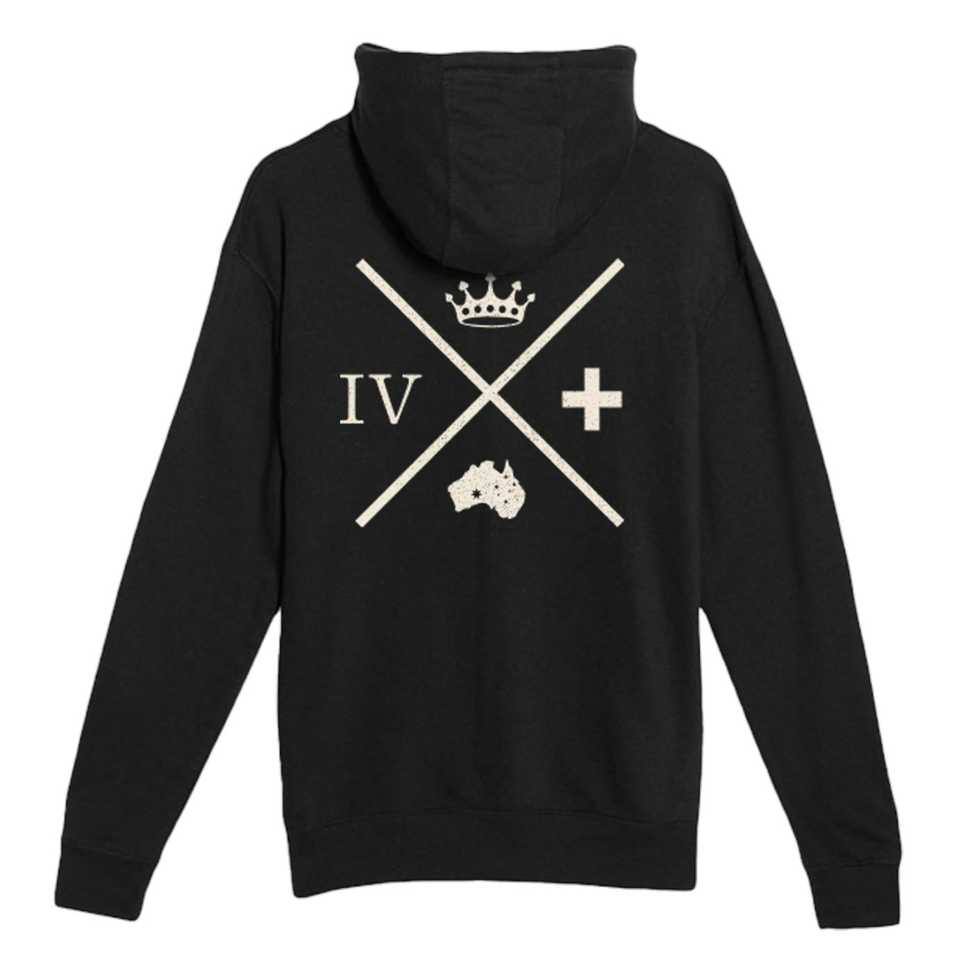 for KING & COUNTRY Logo Hoodie - Black