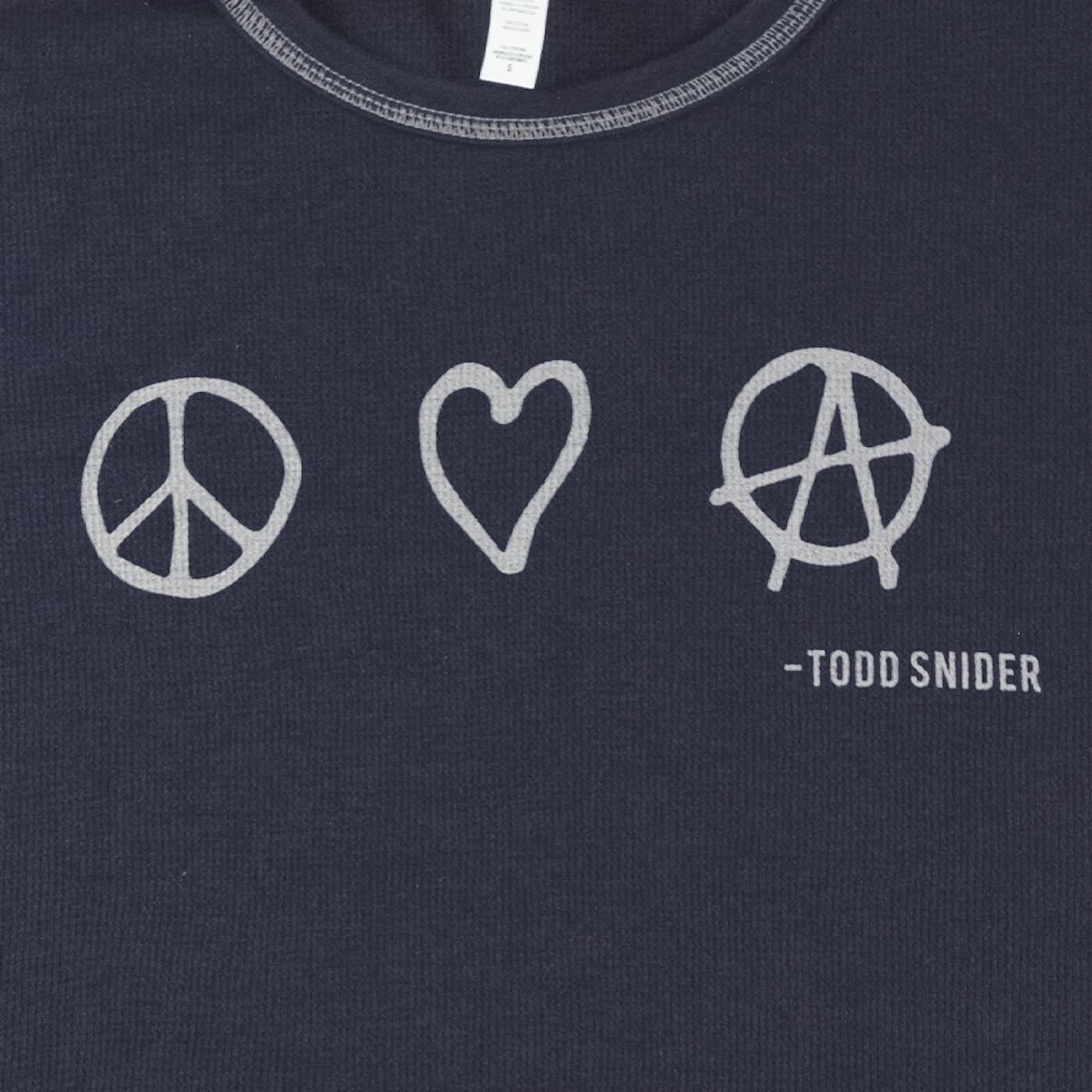 Todd Snider P, L & A Thermal Long Sleeve Shirt - Navy
