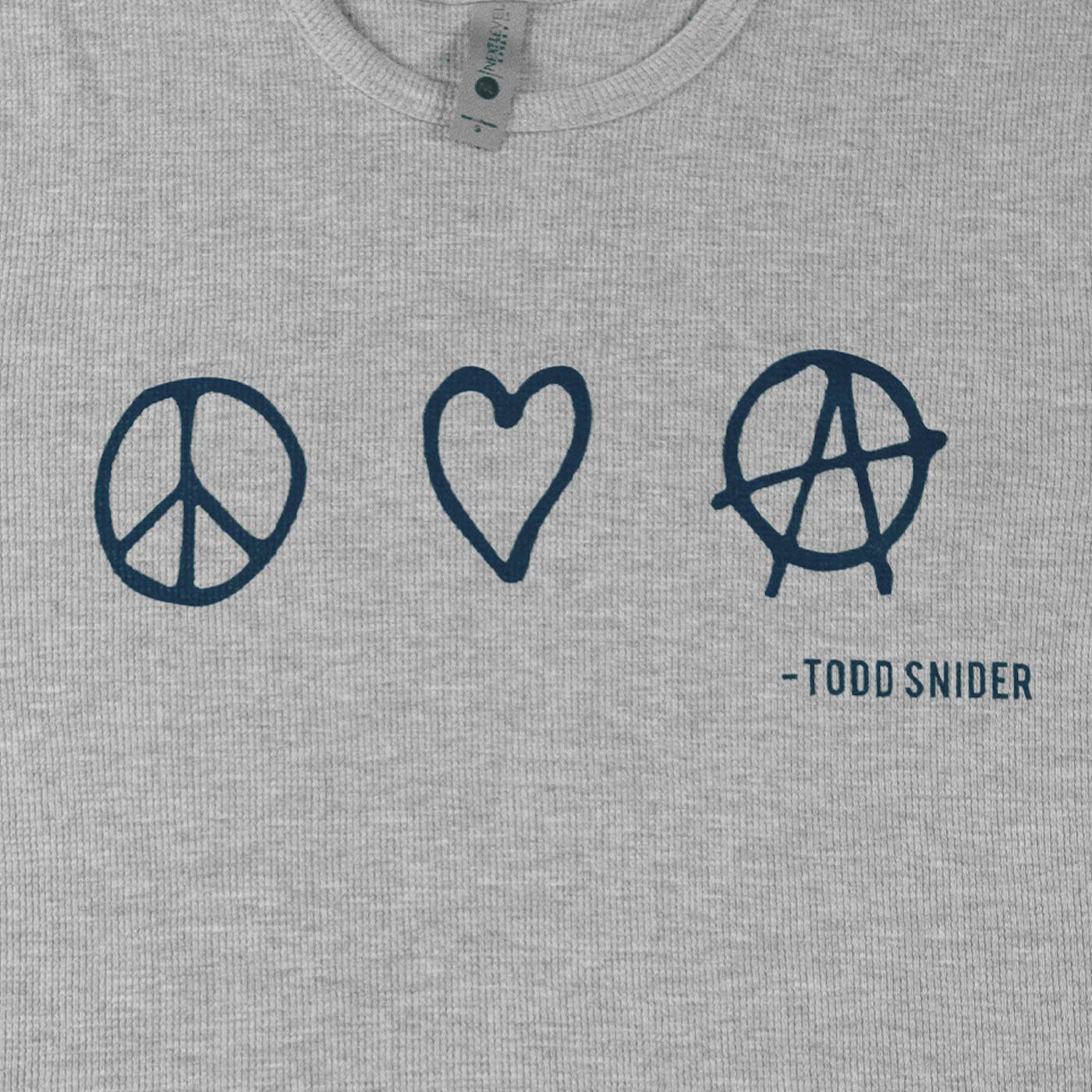 Todd Snider P, L & A Thermal Long Sleeve Shirt - Gray