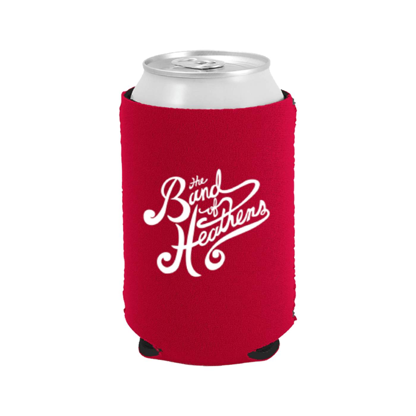The Band Of Heathens Red Can Cooler