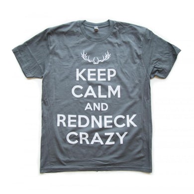 Tyler Farr Men's Keep Calm And Redneck Crazy T-Shirt