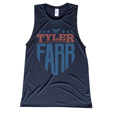 Tyler Farr Ladies Shield Tank