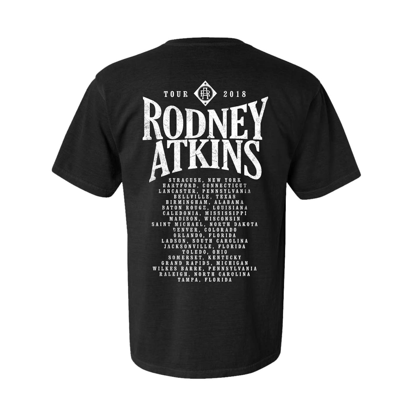 Rodney Atkins 2018 Tour T-shirt
