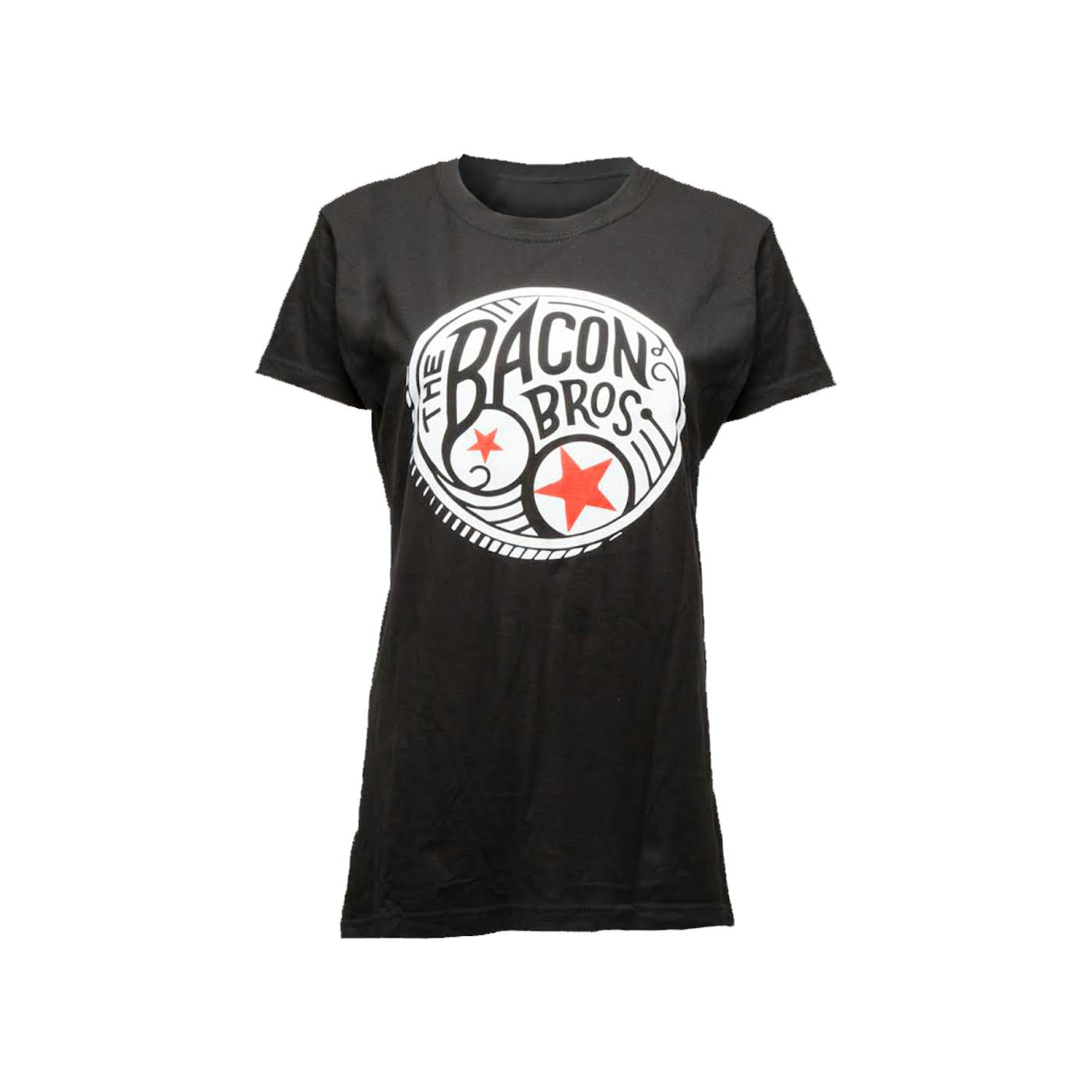 The Bacon Brothers Black Drum Logo Tee (Women's)