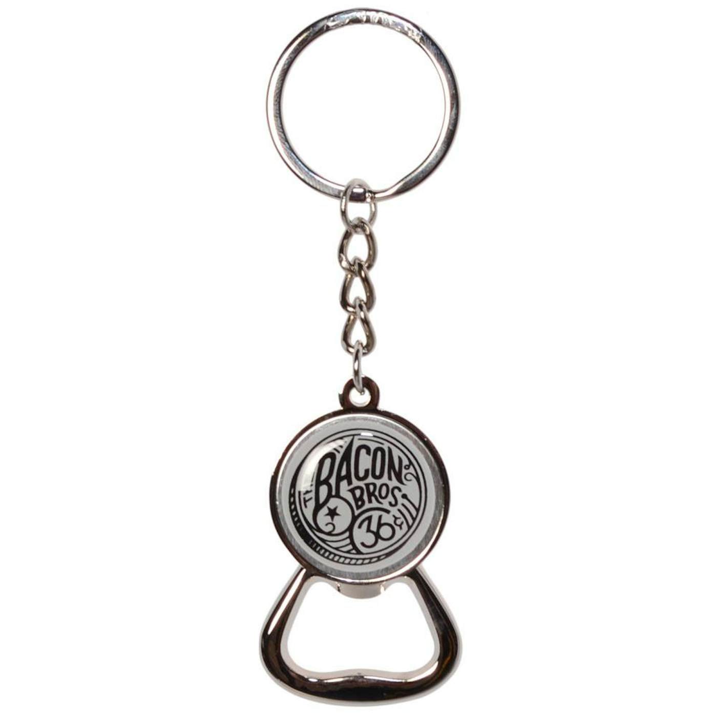 The Bacon Brothers Logo Bottle Opener and Keychain