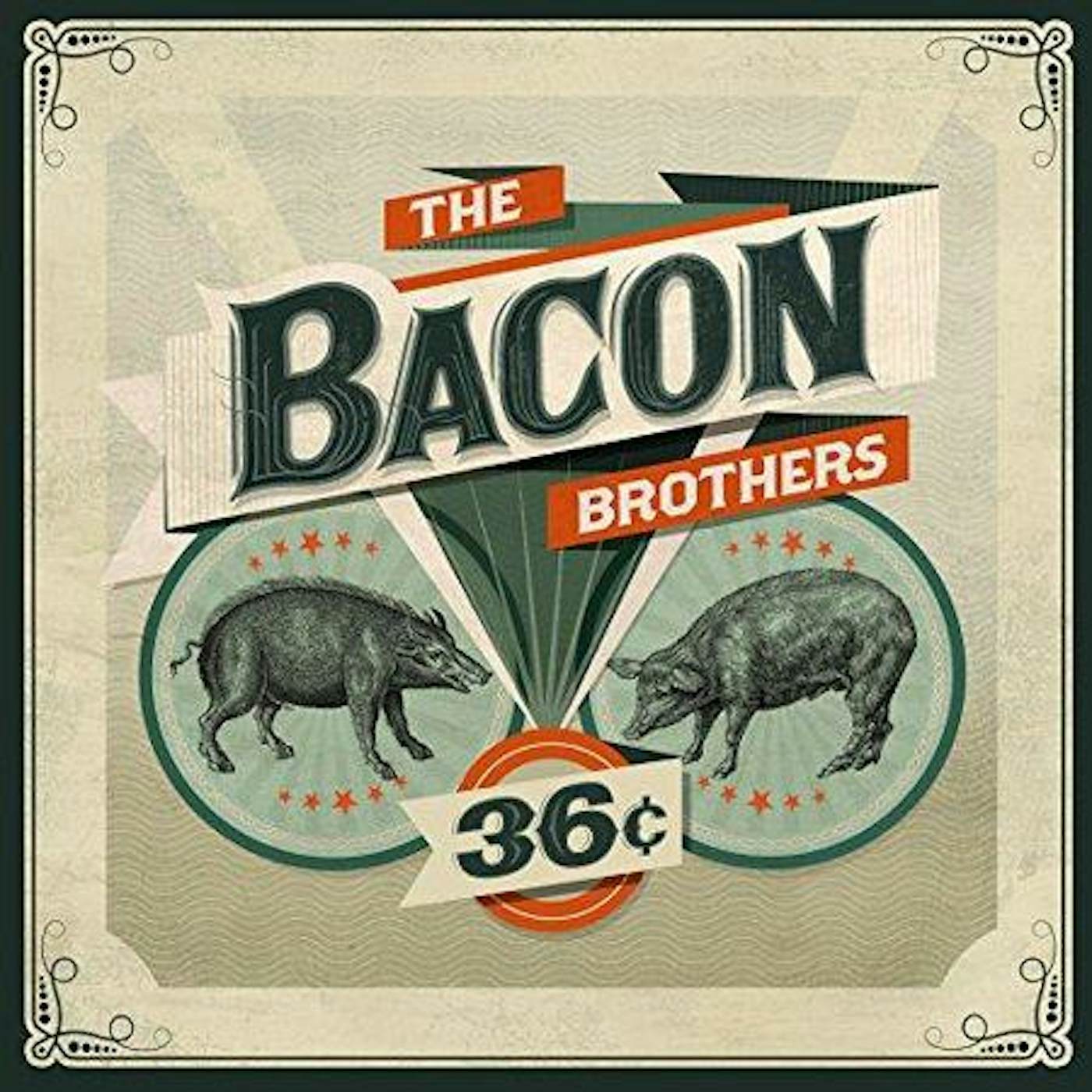 The Bacon Brothers UNSIGNED 36 CENT CD