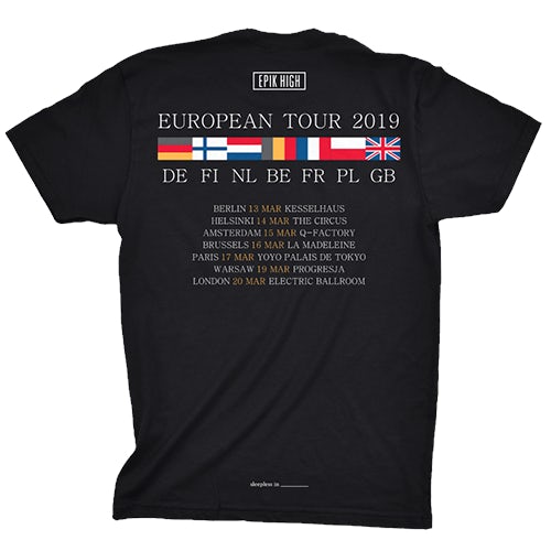 Epik High European 2019 Tour Tee