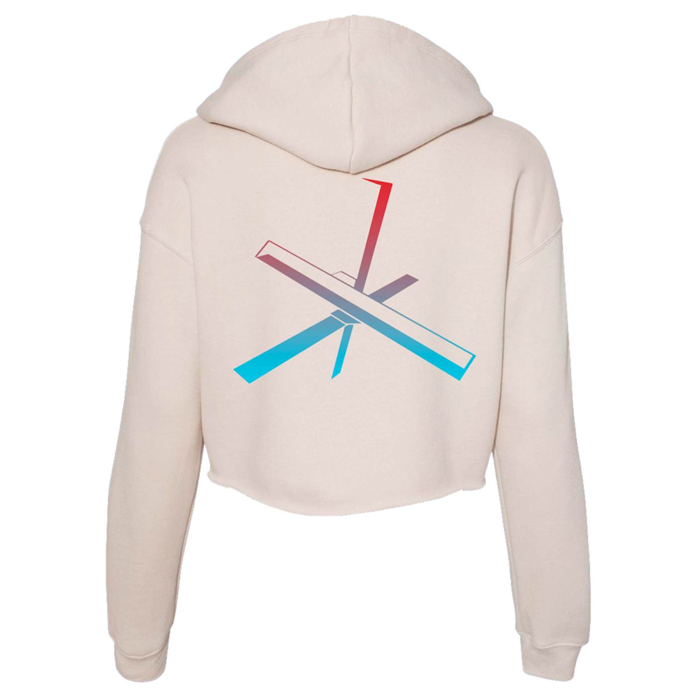 The Chainsmokers Triad Cropped Hoodie