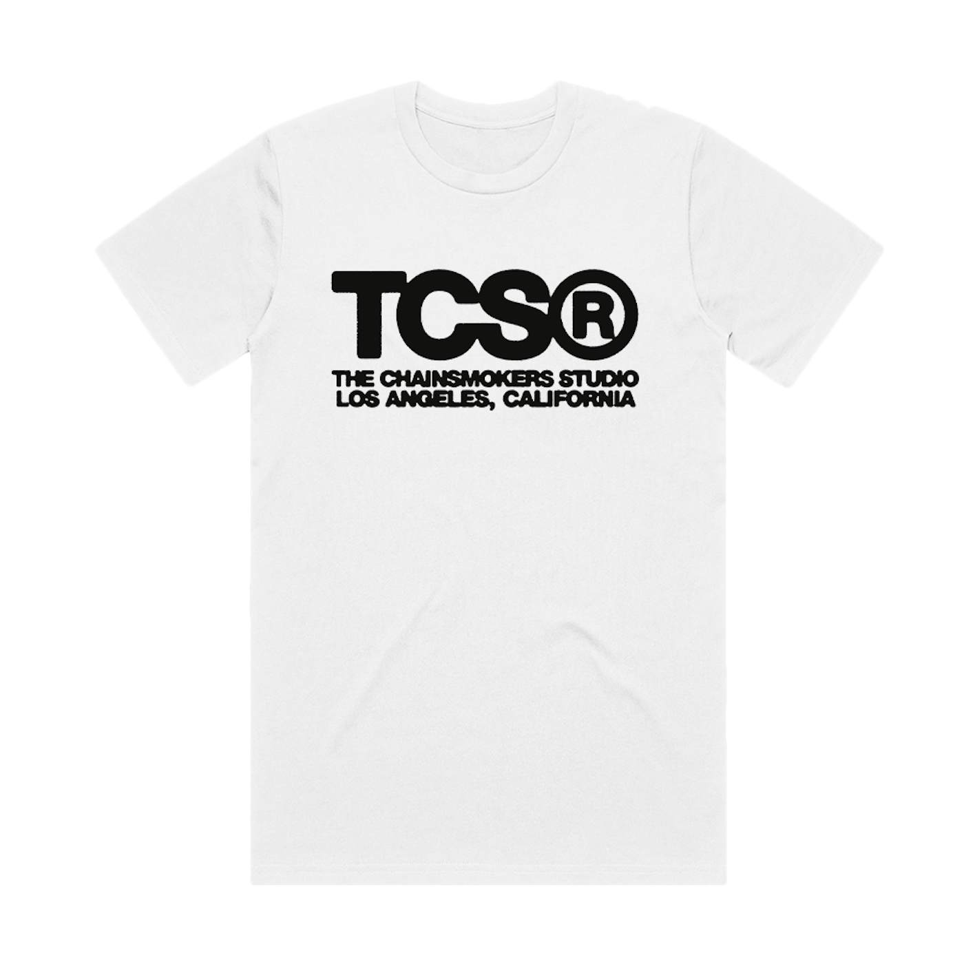 The Chainsmokers TCS Tee White