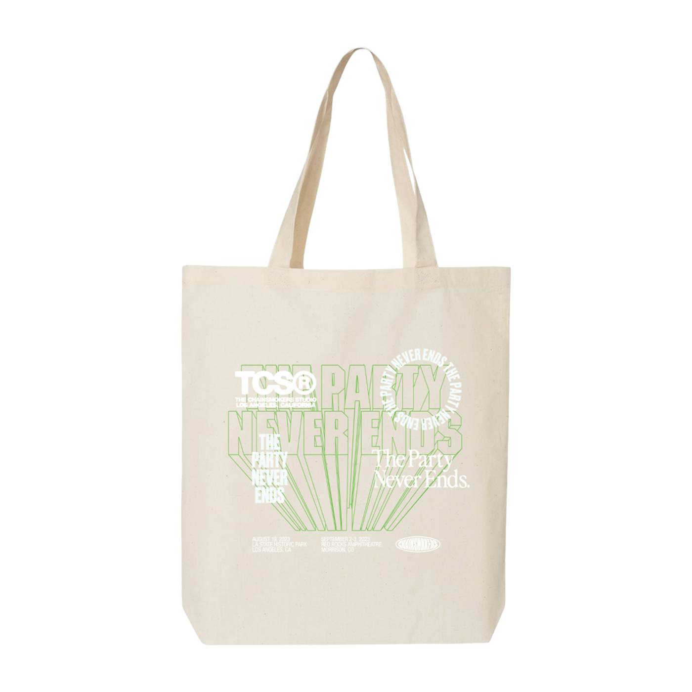 The Chainsmokers The Party Never Ends - Tote Bag