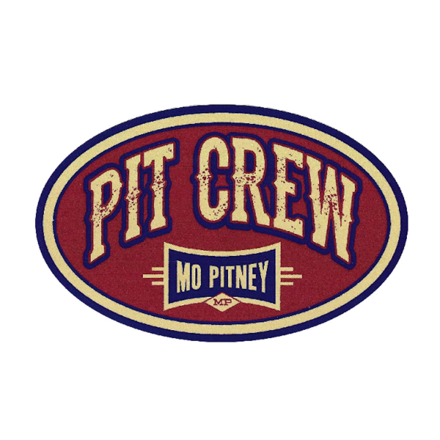 Mo Pitney Oval Decal