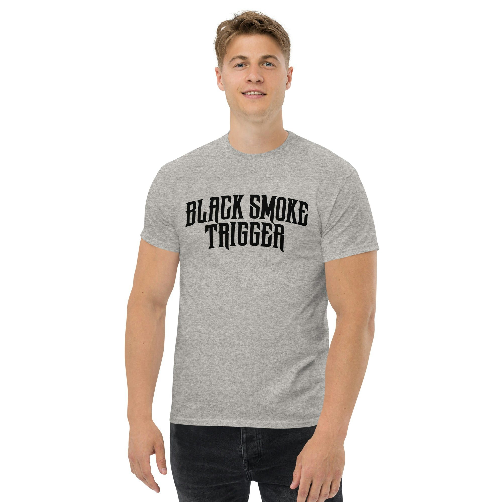 Black Smoke Trigger BST Black Logo Tee