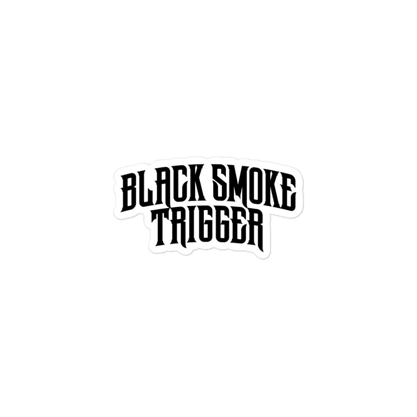 Black Smoke Trigger Sticker