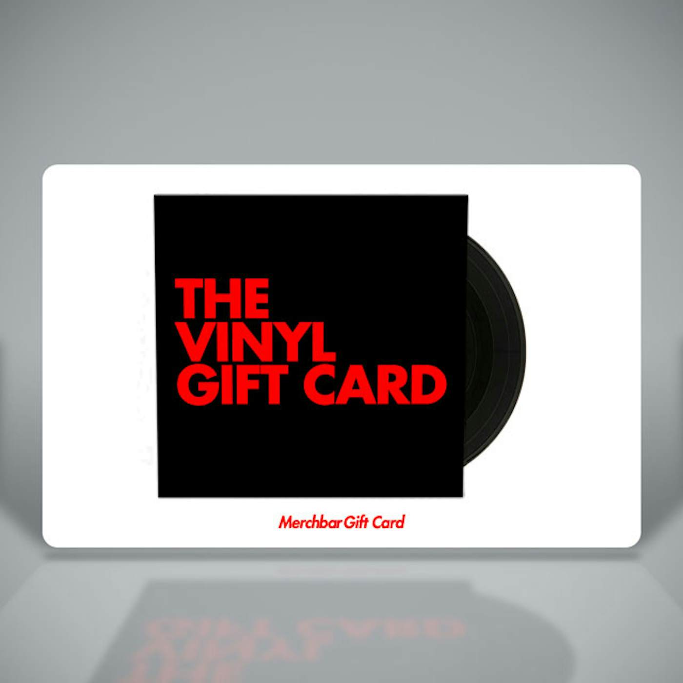 Merchbar Gift Cards The Ultimate Vinyl Gift Card
