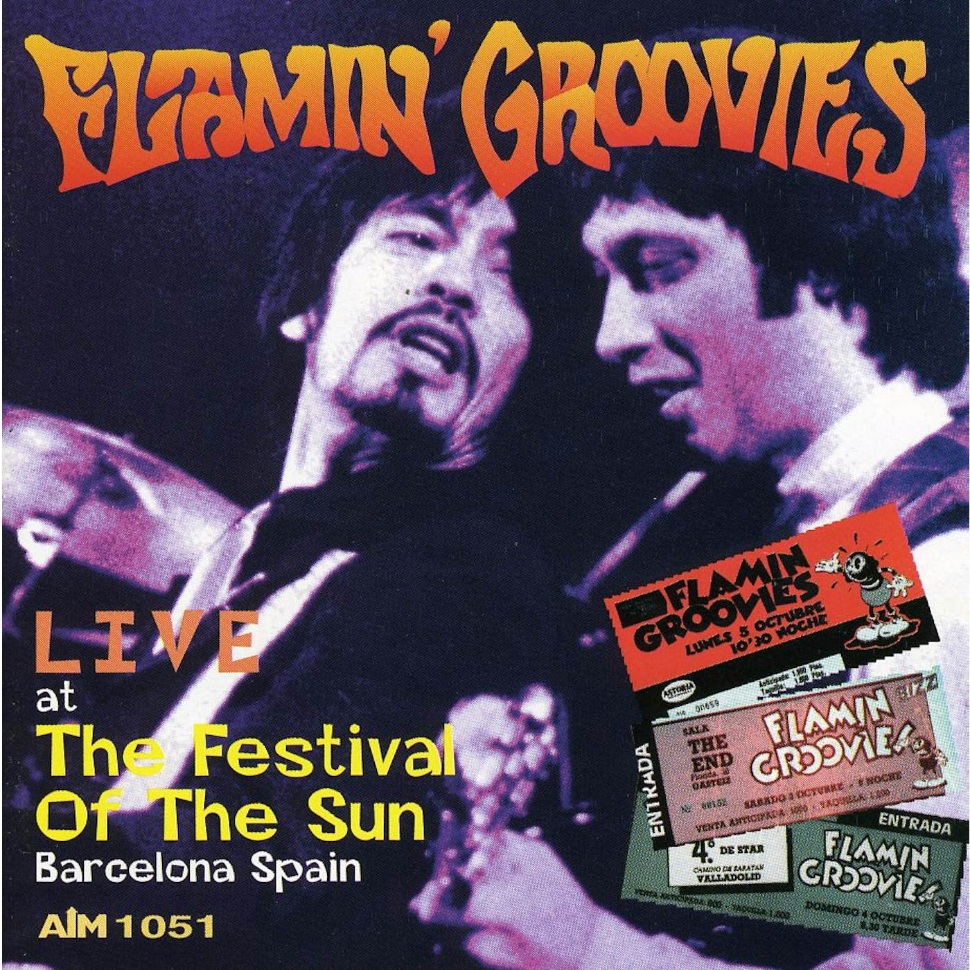 Flamin' Groovies LIVE AT FESTIVAL OF THE SUN CD
