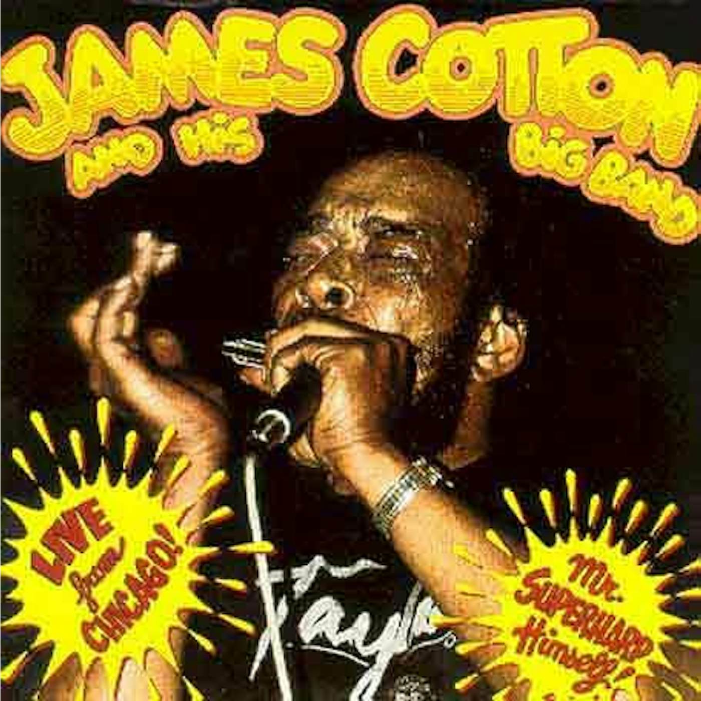 James Cotton LIVE FROM CHICAGO - MR SUPERHARP HIMSELF CD