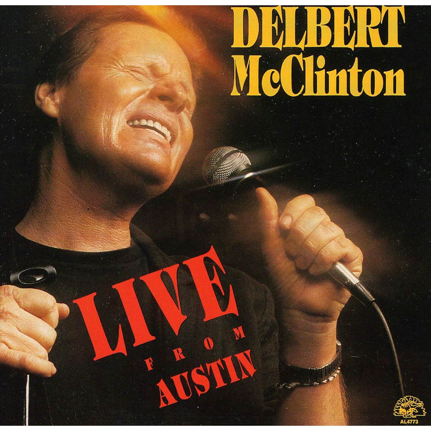 Delbert McClinton LIVE FROM AUSTIN CD