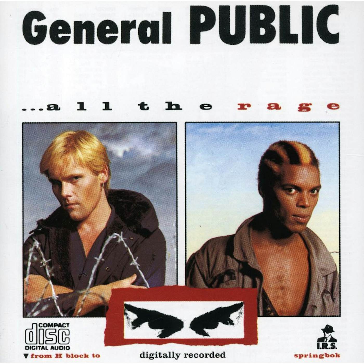 General Public ALL THE RAGE CD
