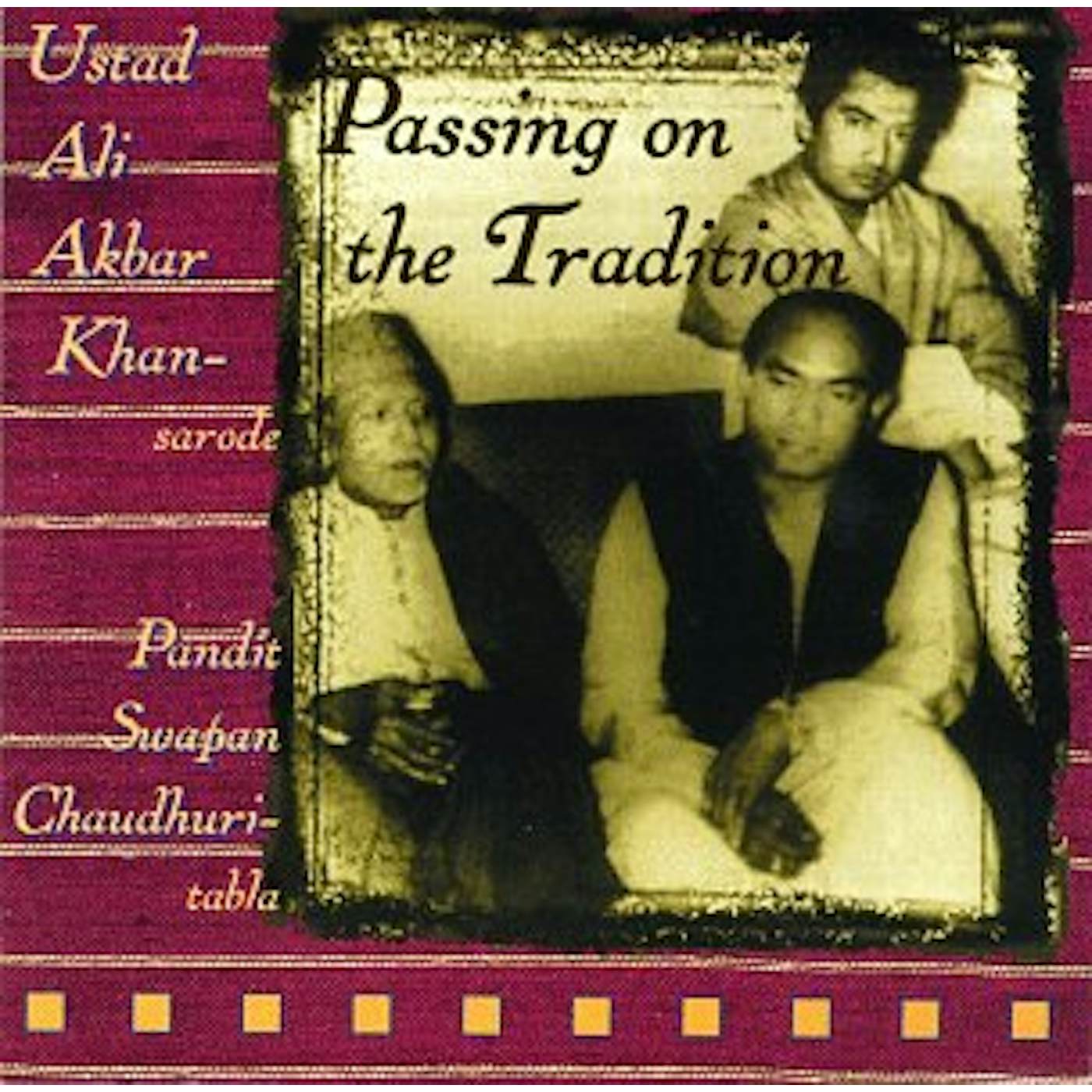Ali Akbar Khan PASSING ON THE TRADITION CD