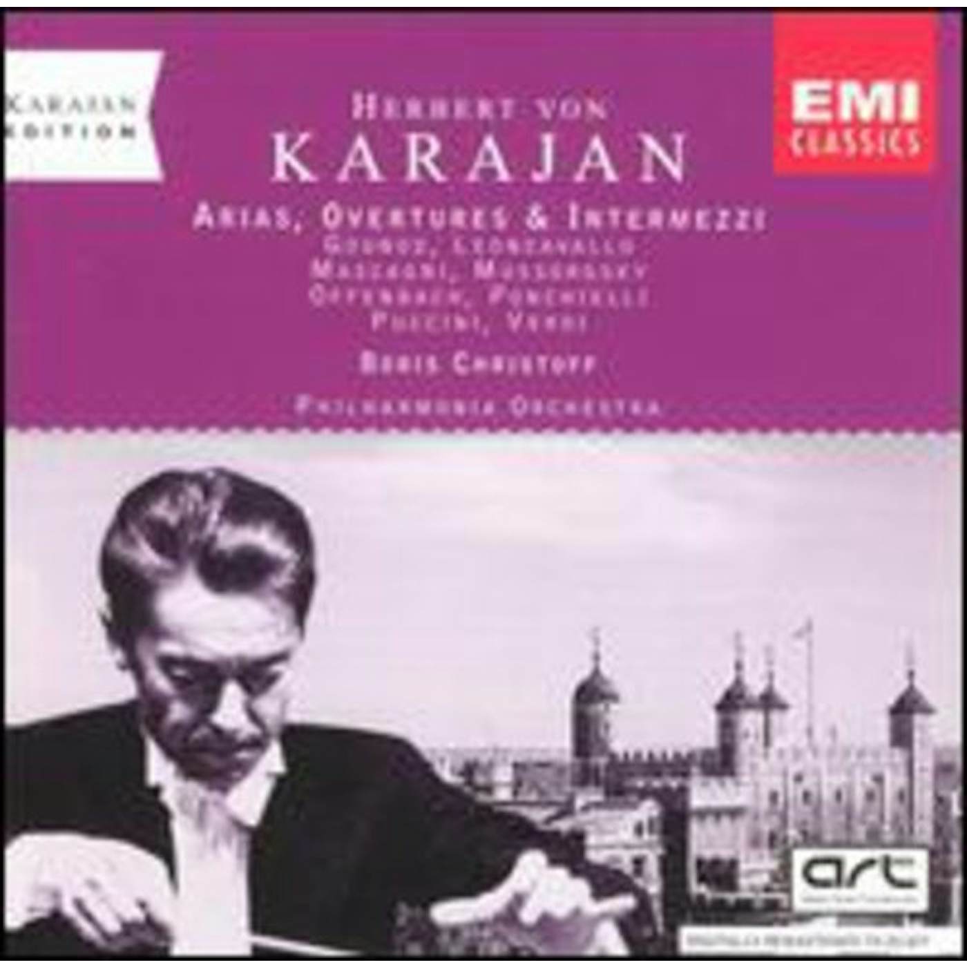 Herbert von Karajan MUSIC FROM THE OPERA CD