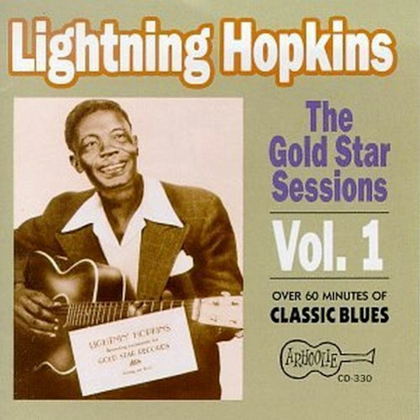 Lightnin' Hopkins THE GOLD STAR SESSIONS - VOL. 1 CD