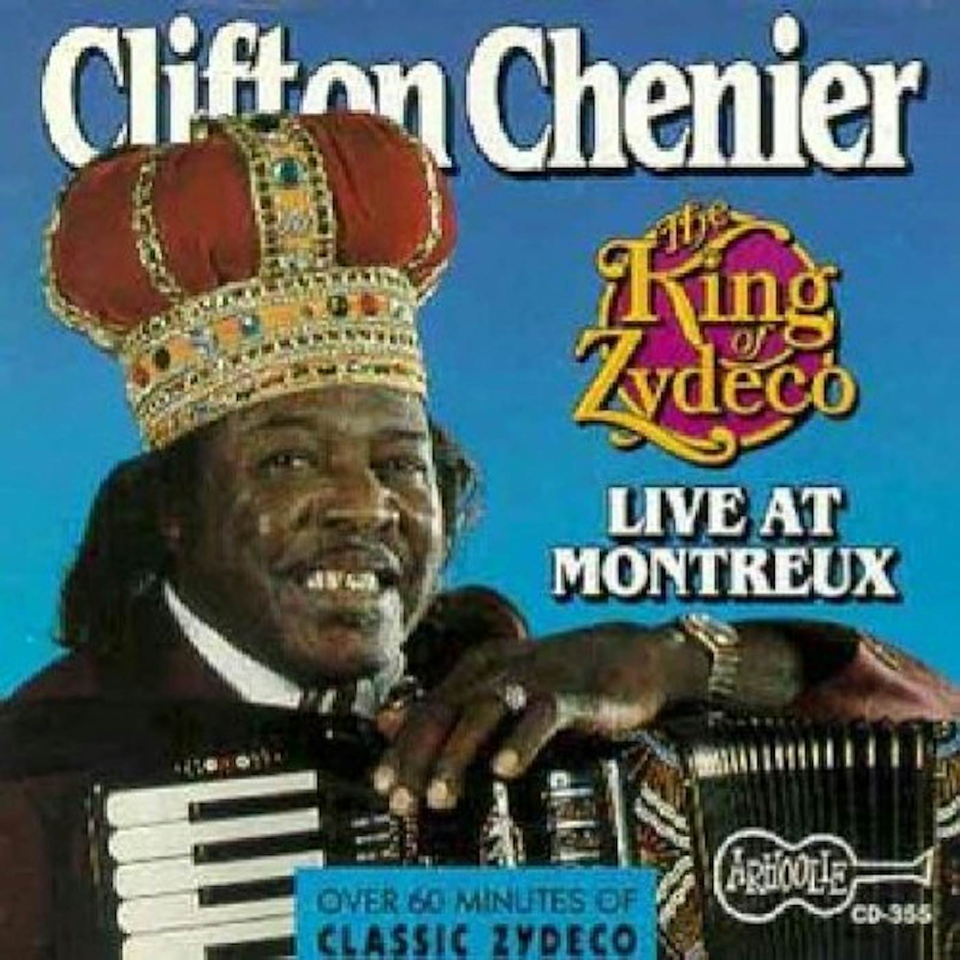 Clifton Chenier THE KING OF ZYDECO LIVE AT MONTREUX CD