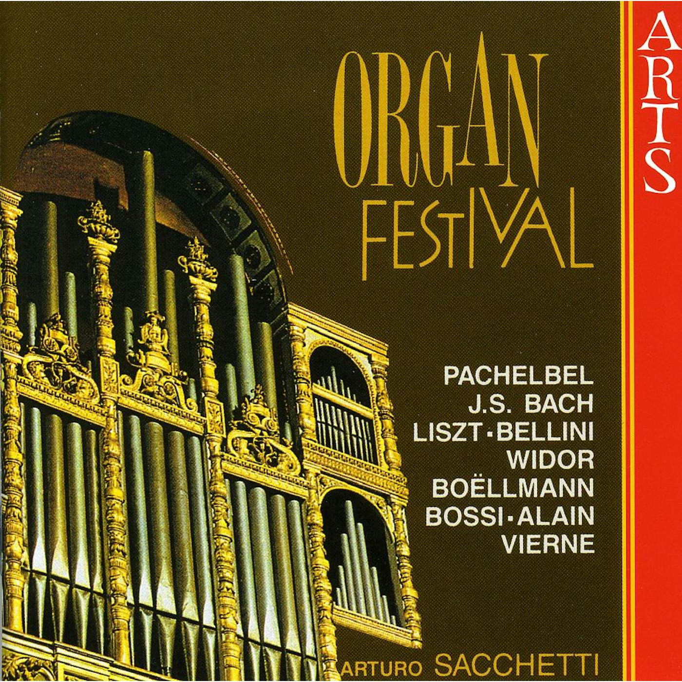 Arturo Sacchetti ORGAN FESTIVAL CD