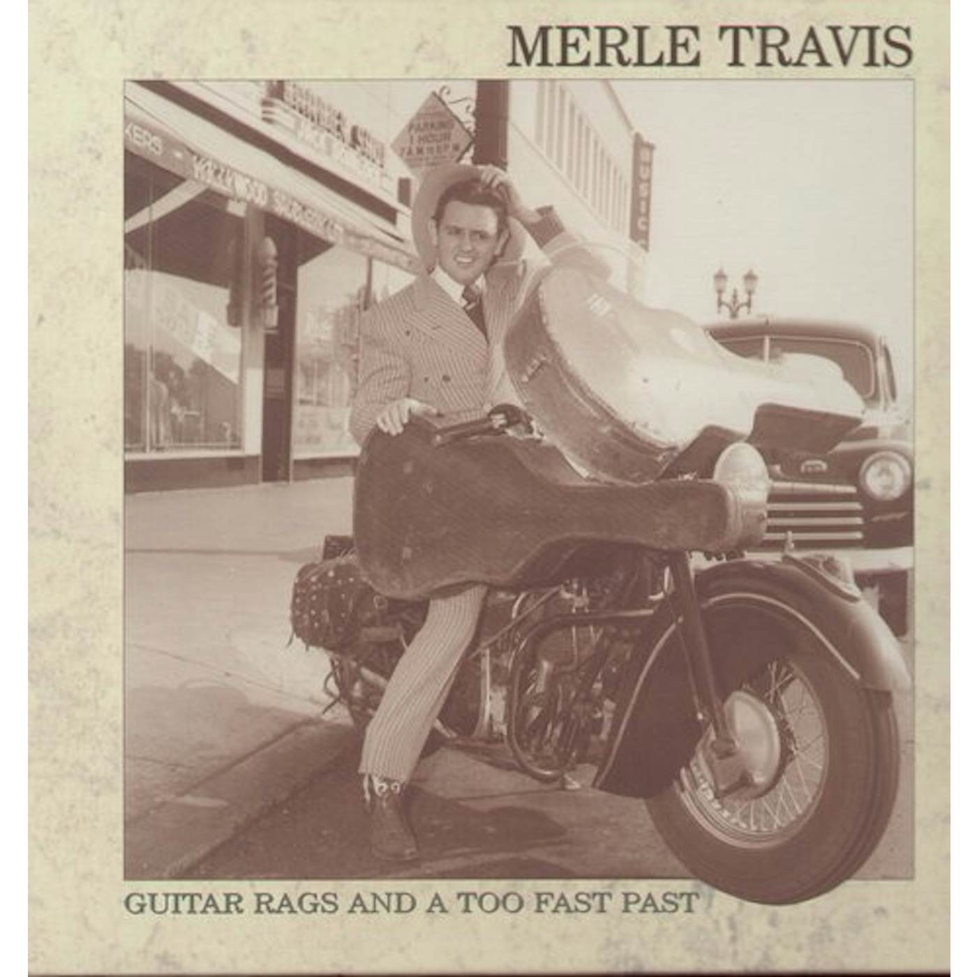 Merle Travis GUITAR RAGS & A TOO FAR PAST CD