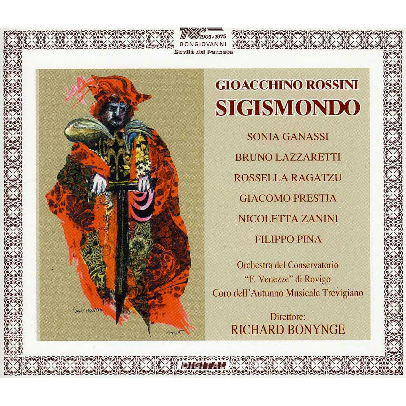 Rossini SIGISMONDO CD