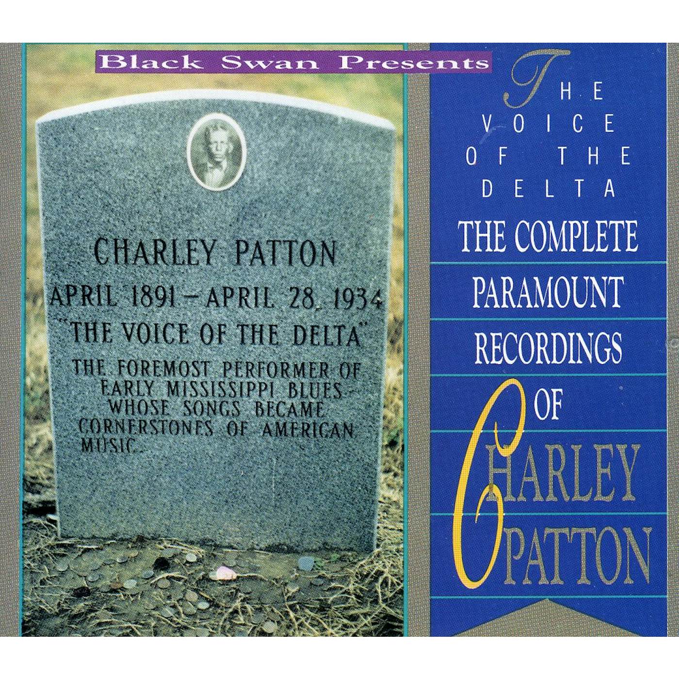 Charley Patton VOICE OF THE DELTA CD