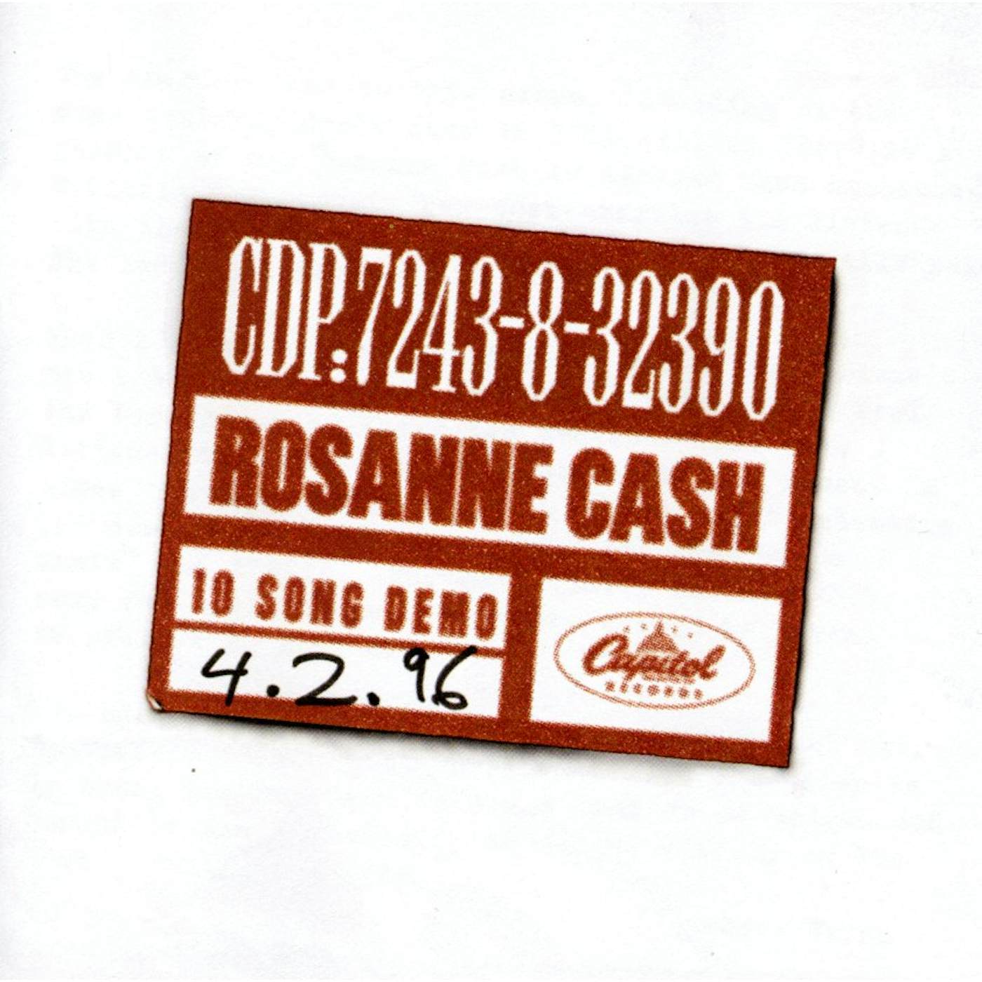 Rosanne Cash 10 SONG DEMO CD