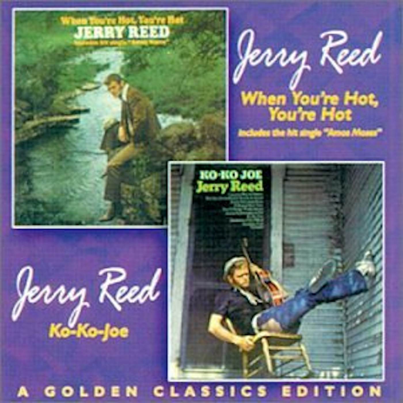 Jerry Reed WHEN YOU'RE HOT YOU'RE HOT / KO-KO-KO JOE CD