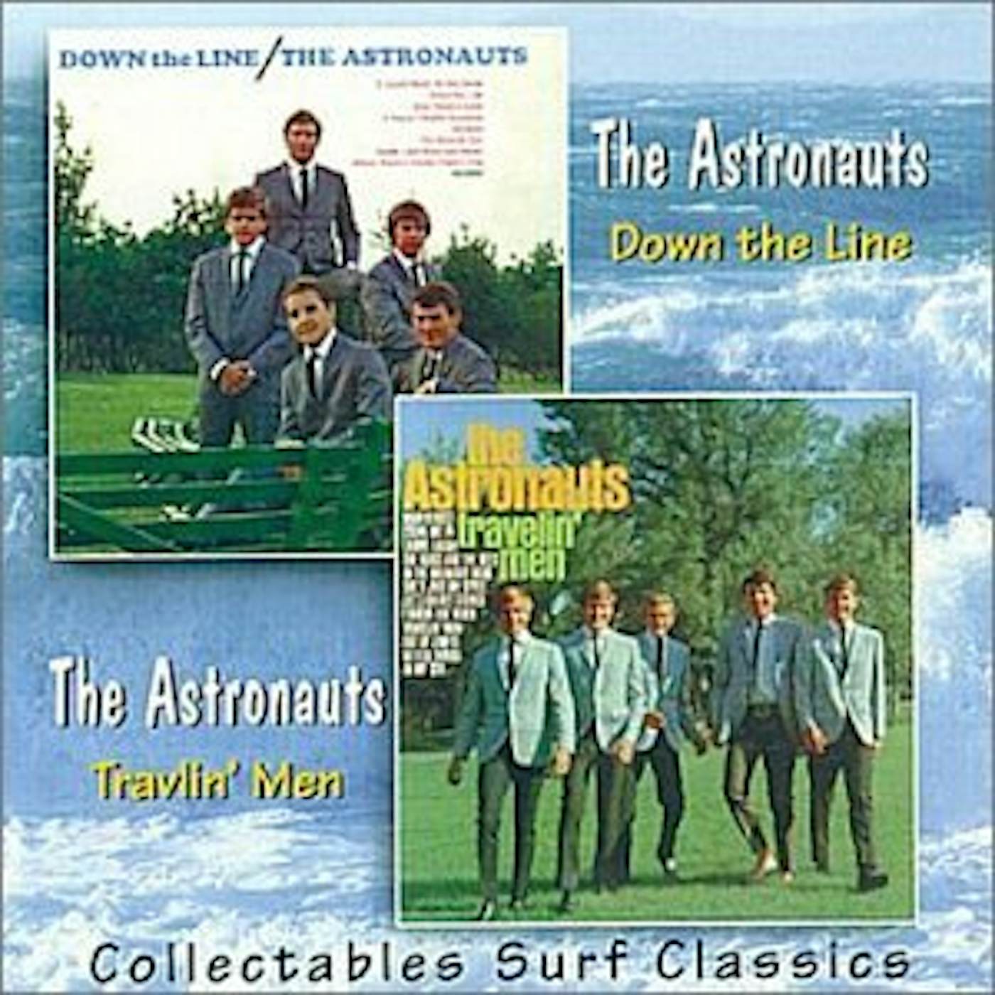 The Astronauts DOWN THE LINE / TRAVELIN MAN CD