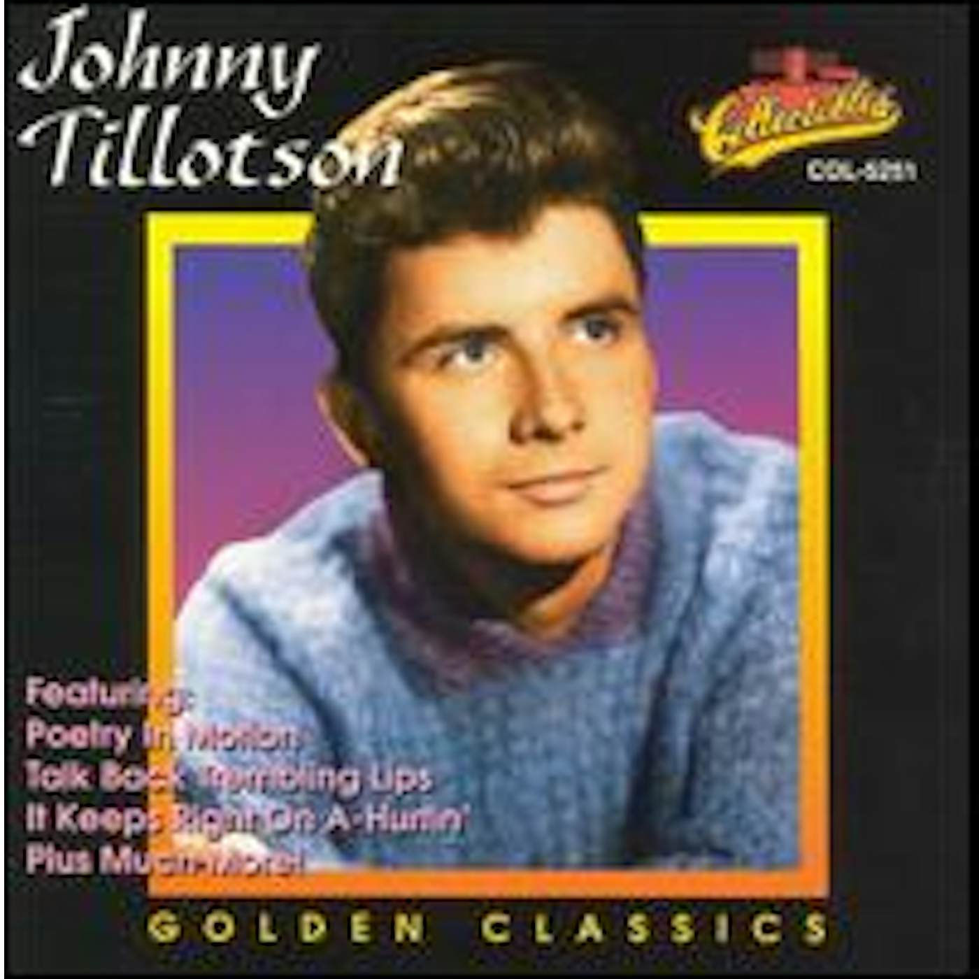 Johnny Tillotson GOLDEN CLASSICS CD