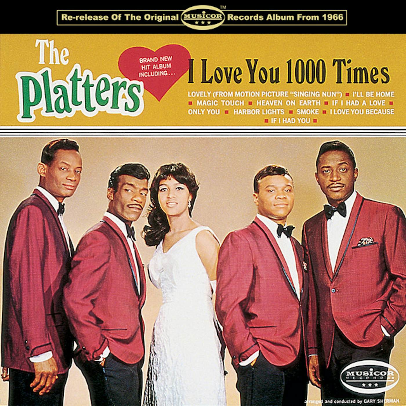 The Platters I LOVE YOU 1000 TIMES CD