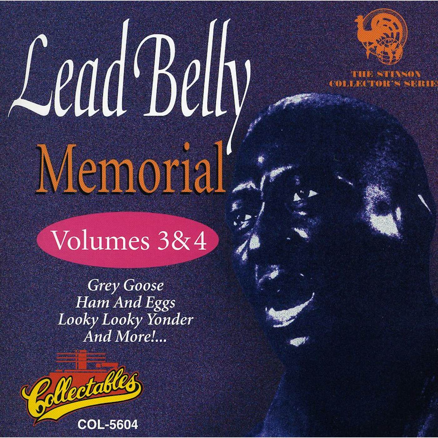 Leadbelly MEMORIAL 3 & 4 CD