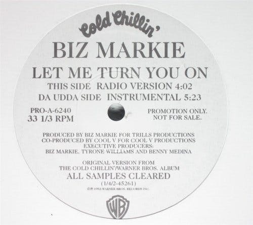 Biz Markie Let Me Turn You On Vinyl Record