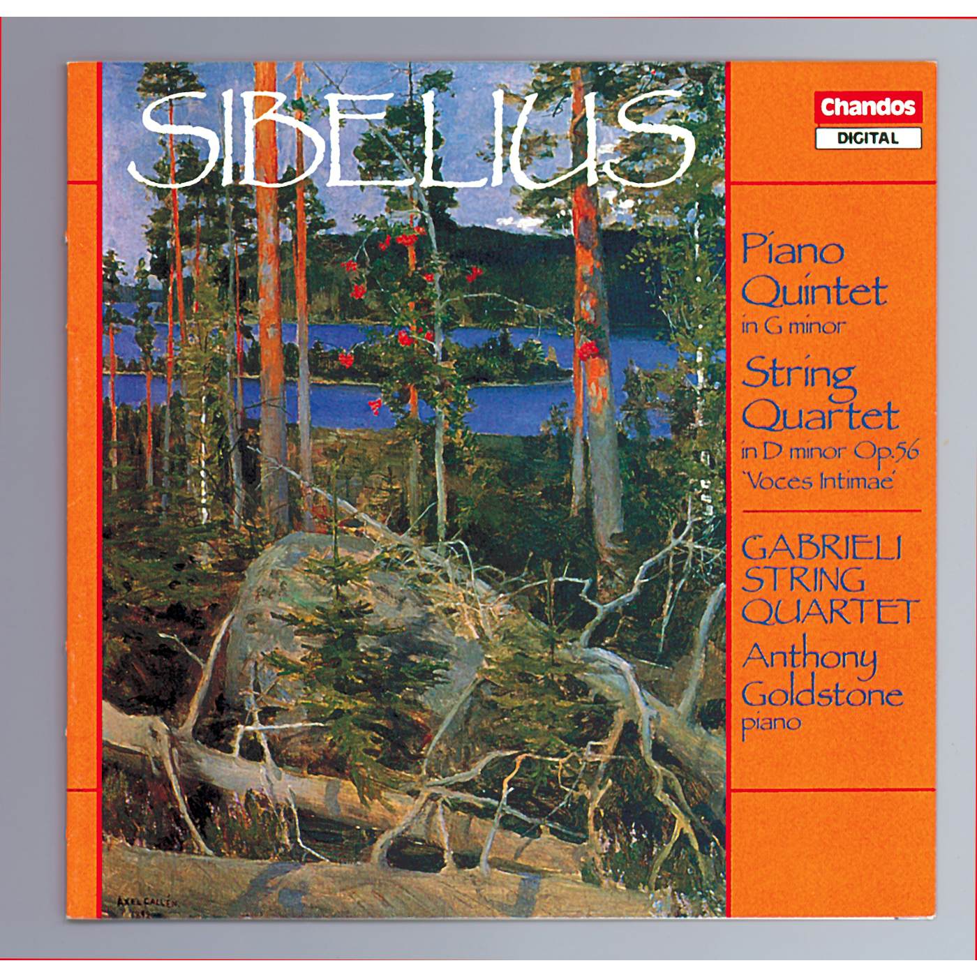Sibelius PIANO QUINTET / STRING QUARTET CD