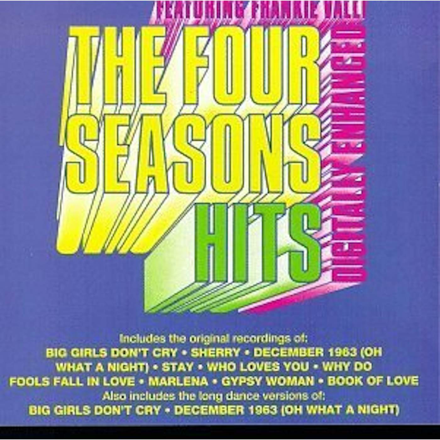 Four Seasons GREATEST HITS CD