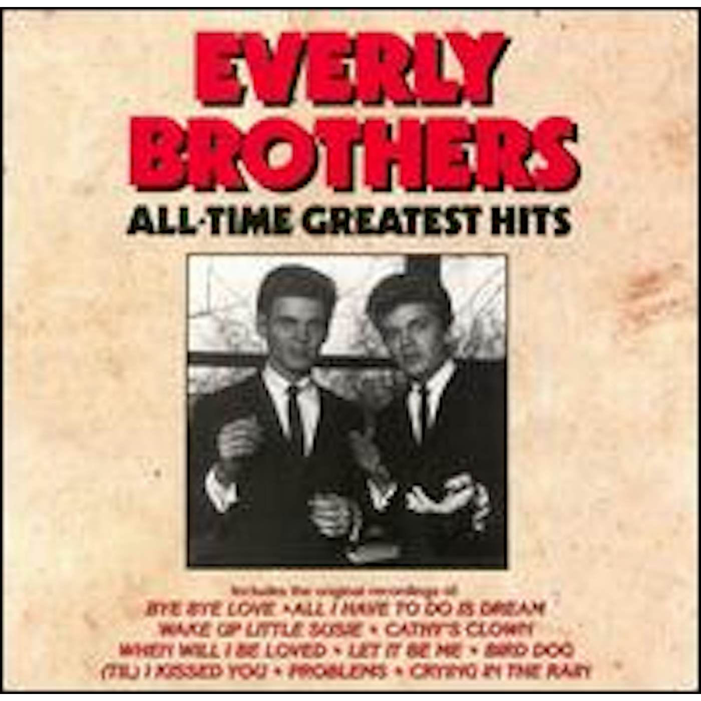 The Everly Brothers ALL TIME GREATEST HITS CD