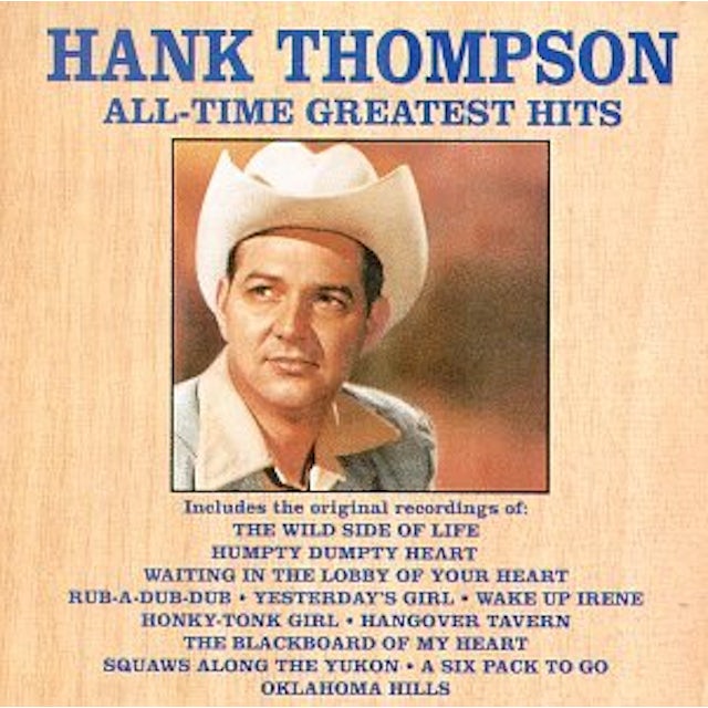 Hank Thompson GREATEST HITS CD