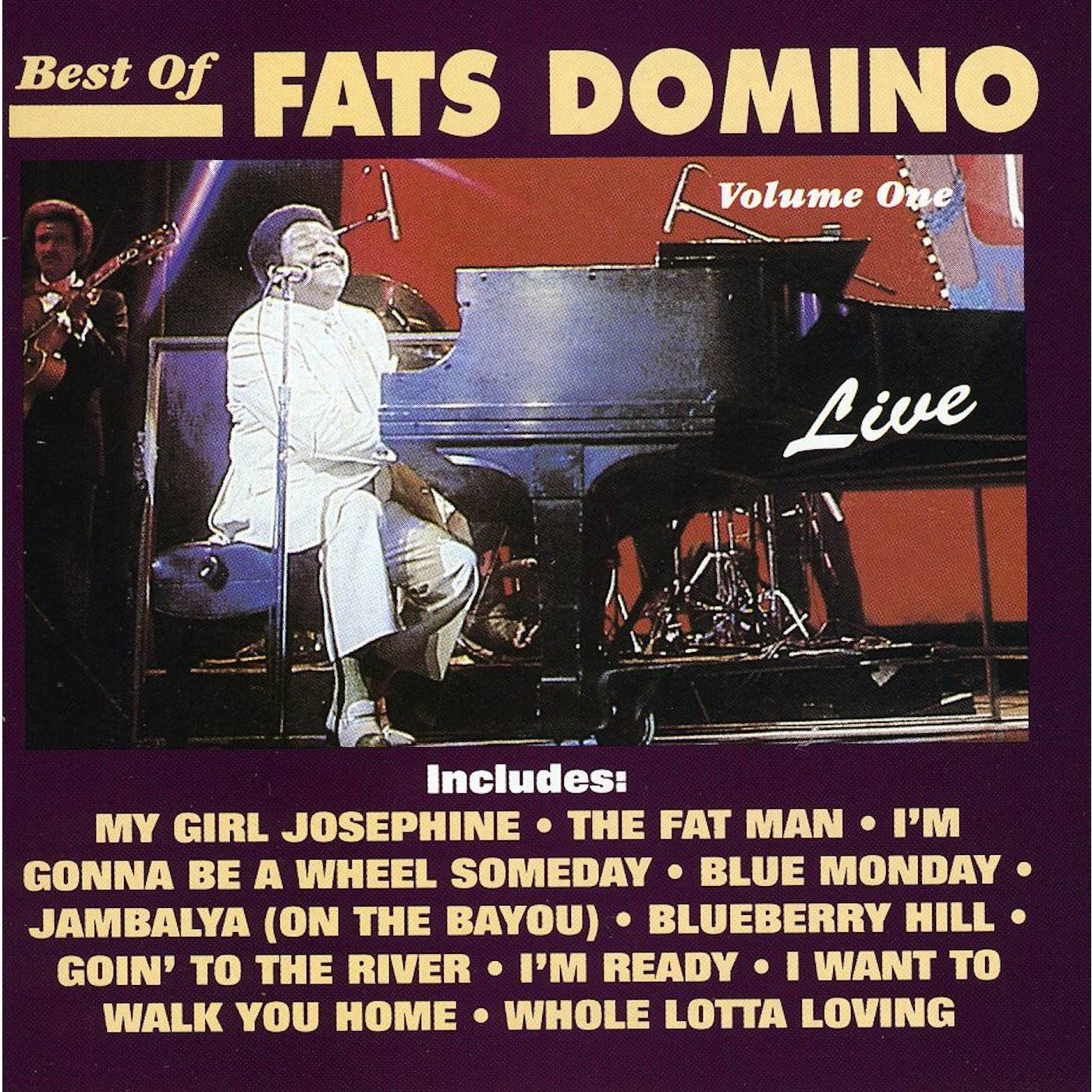 Fats Domino BEST OF LIVE 1 CD