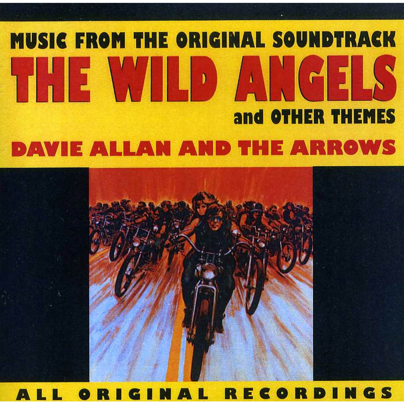 Davie Allan & The Arrows WILD ANGELS & OTHER THEMES CD