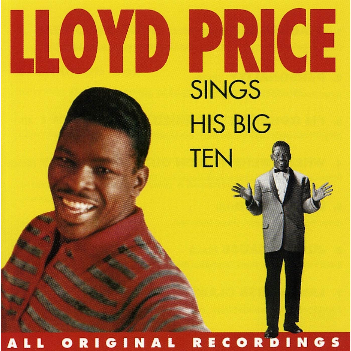 Lloyd Price SINGS HIS BIG TEN CD