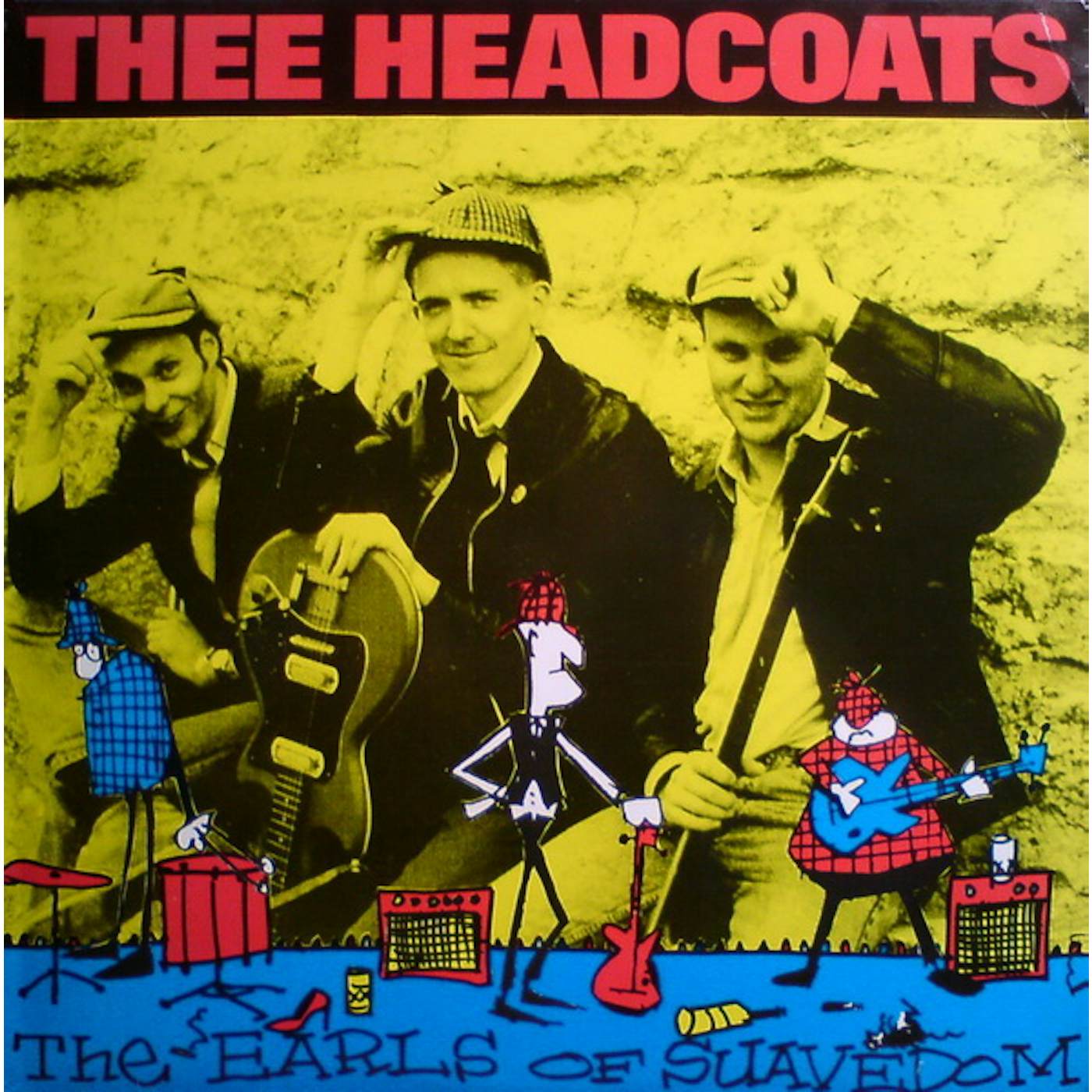 Thee Headcoats EARLS OF SAUVEDOM Vinyl Record